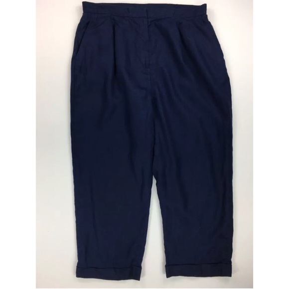 lauren ralph lauren tartan skinny crop pants